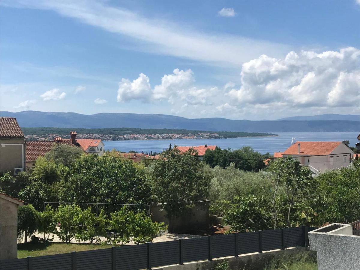 Lovely Sea View House In Malinska Island Krk Luaran gambar