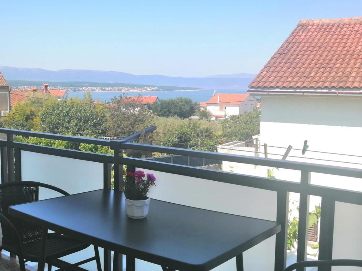 Lovely Sea View House In Malinska Island Krk Luaran gambar