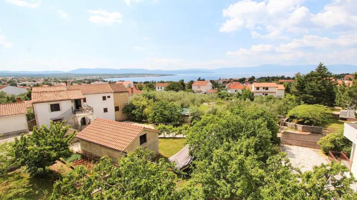Lovely Sea View House In Malinska Island Krk Luaran gambar